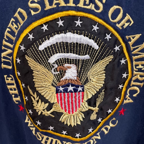 Gildan heavy Cotton Embroidered Tee Shirt Sz XL - Picture 3 of 8